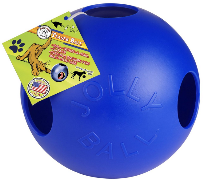 dog toy ball within a ball